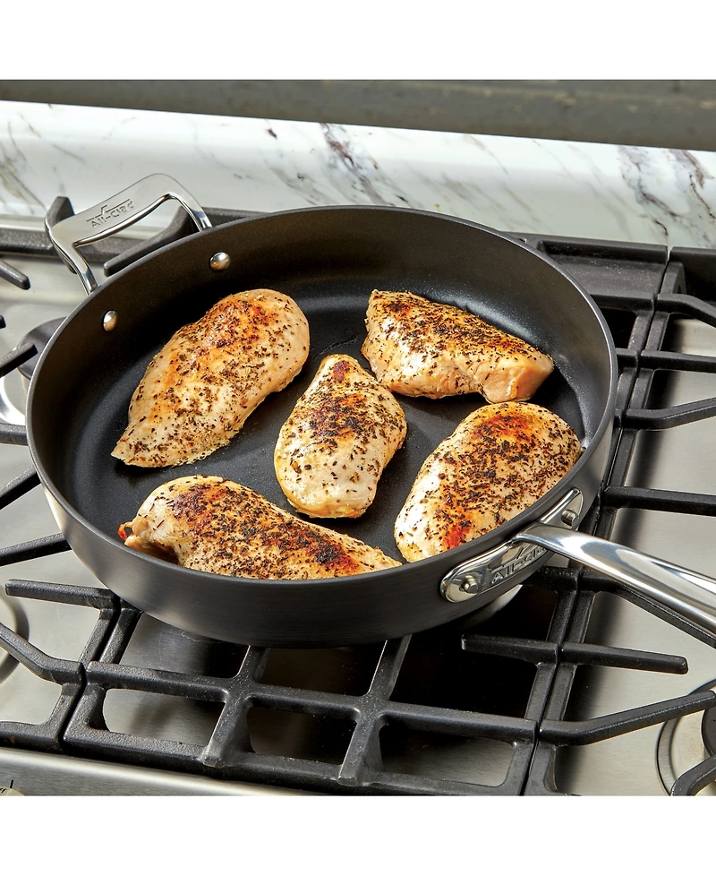 All-Clad Essentials Hard Anodized Nonstick Cookware Set