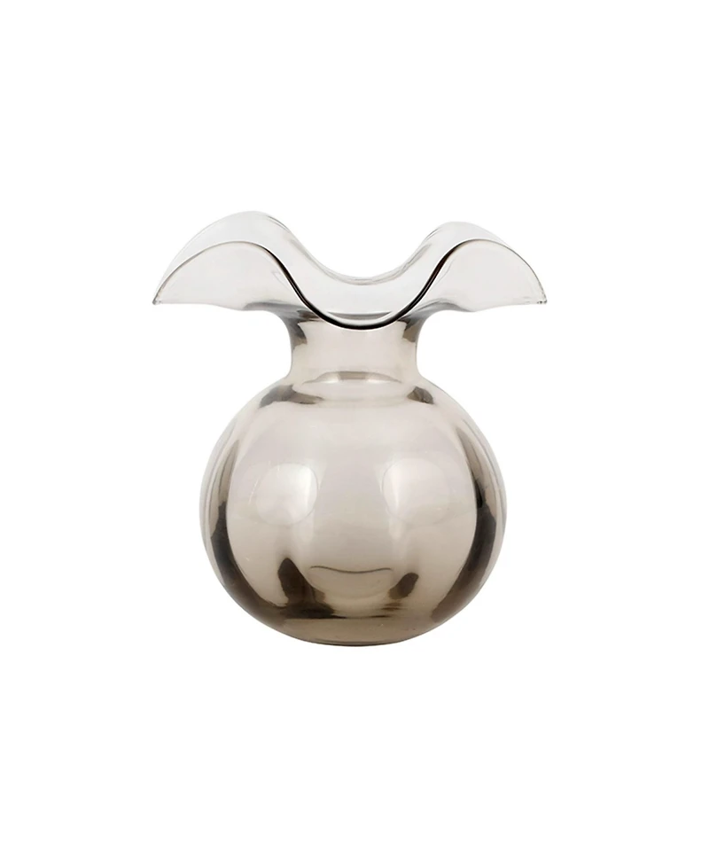 Hibiscus Glass Bud Vase
