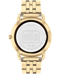 Coach Women's Elliot Gold-Tone Stainless Steel Bracelet Watch 36mm