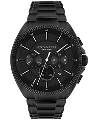 Coach Men's Jackson Black Stainless Steel Bracelet Watch 45mm