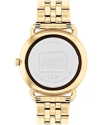 Coach Women's Elliot Gold-Tone Stainless Steel Bracelet Watch 36mm