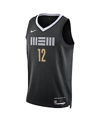 Men's and Women's Nike Ja Morant Black Memphis Grizzlies 2023/24 Swingman Jersey - City Edition