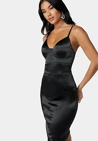 Bebe Women's Bustier Pencil Dress