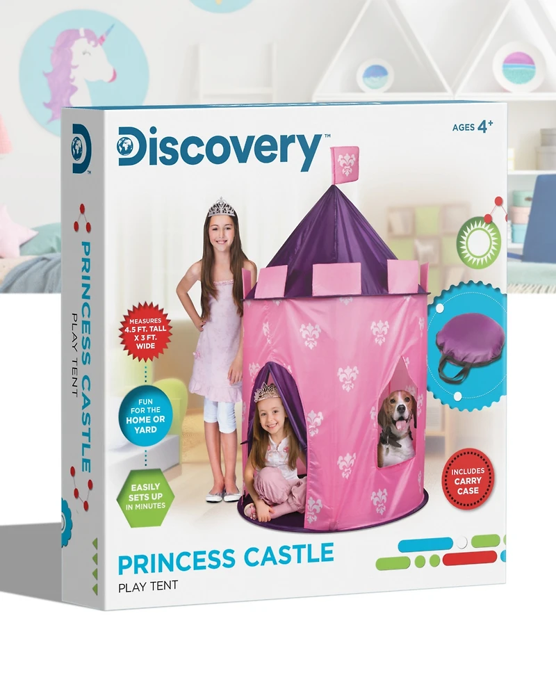 Discovery Kids Princess Castle Royal Play Tent