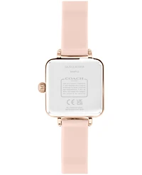 Coach Women's Cass Blush Resin Bangle Bracelet Watch 22mm