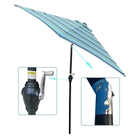 Streamdale 9FT Umbrella Stripes