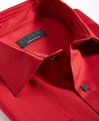 Alfani Men's Regular-Fit Temperature Regulating Solid Dress Shirt