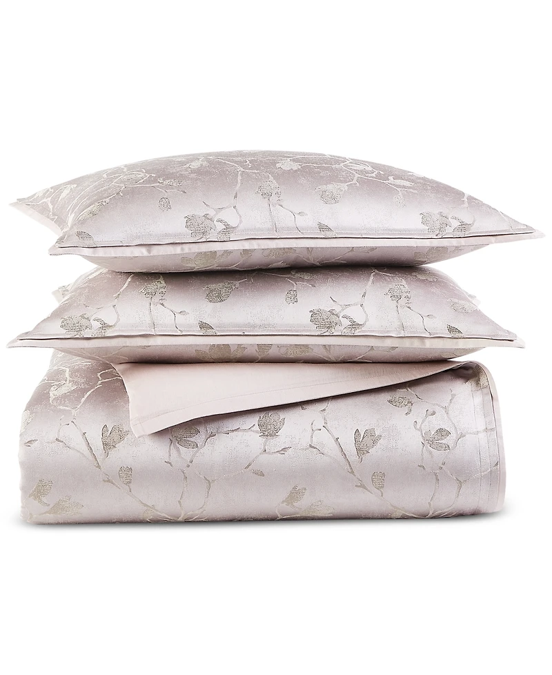 Hotel Collection Sakura Blossom Greylac Comforter Set, King, Exclusively at Macy's