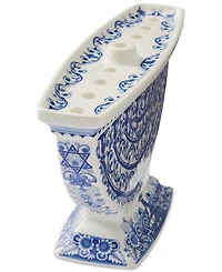 Spode Blue Italian Menorah