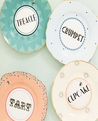 Yvonne Ellen Cheeky Cake Plates, Set of 4