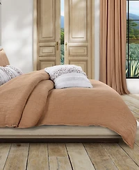 White Sand South Seas Cotton Duvet Cover, King/California King
