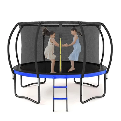 Streamdale Furniture Outdoor Trampoline with Safety Enclosure and Accessories
