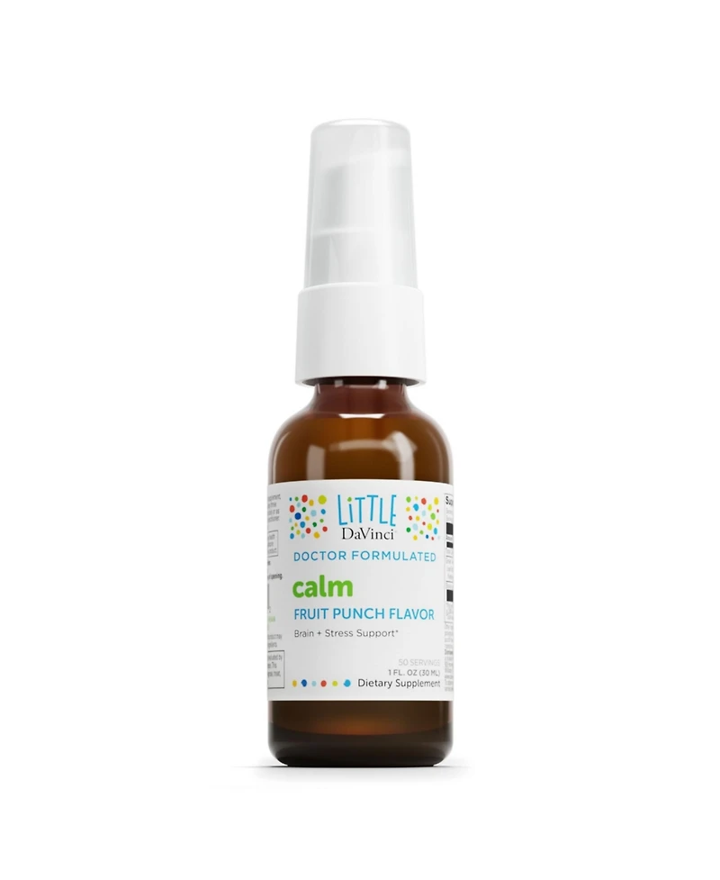 DaVinci Laboratories Little DaVinci Calm - Calming Supplement for Kids - Supports Relaxation, Focus and Alertness