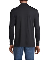 Lands' End Men's Super-t Mock Turtleneck