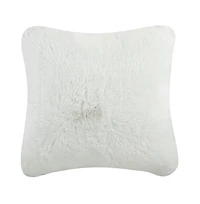 Safavieh Faux Chinchilla 20" x 20" Pillow