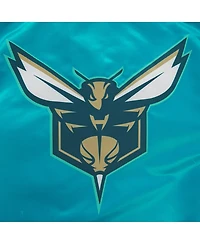 Men's Pro Standard Teal Charlotte Hornets 2023/24 City Edition Satin Full-Snap Jacket