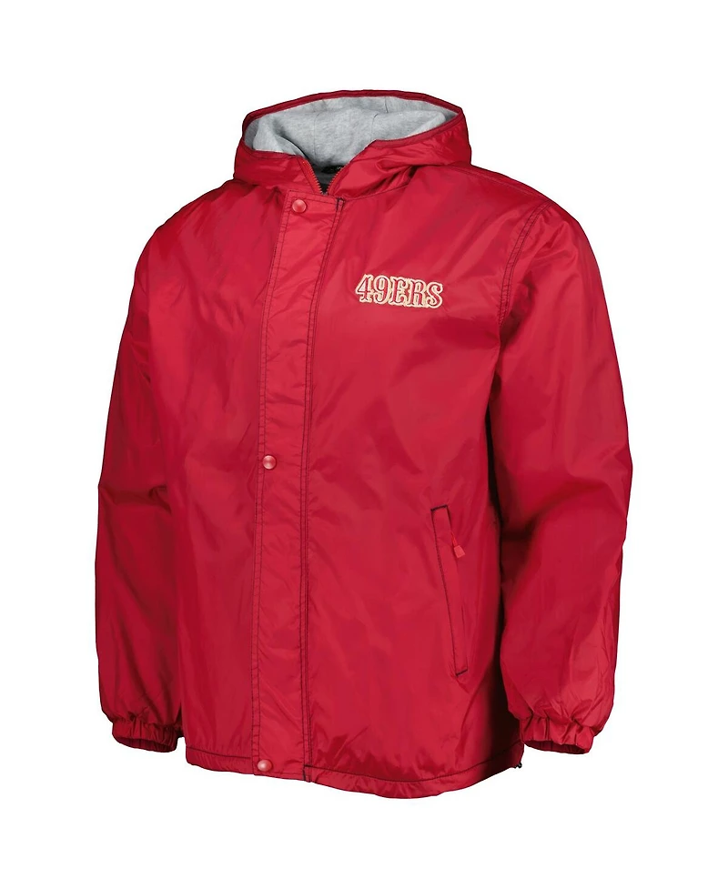 Men's Dunbrooke Scarlet San Francisco 49ers Legacy Stadium Full-Zip Jacket