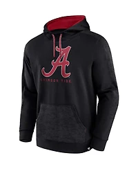 Men's Fanatics Black Alabama Crimson Tide Defender Pullover Hoodie