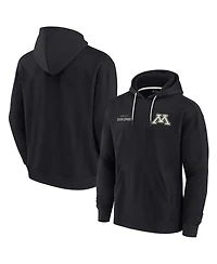 Men's and Women's Fanatics Signature Black Minnesota Golden Gophers Super Soft Fleece Pullover Hoodie