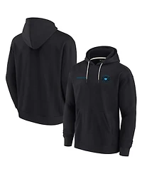 Men's and Women's Fanatics Signature Black Charlotte Fc Super Soft Fleece Pullover Hoodie