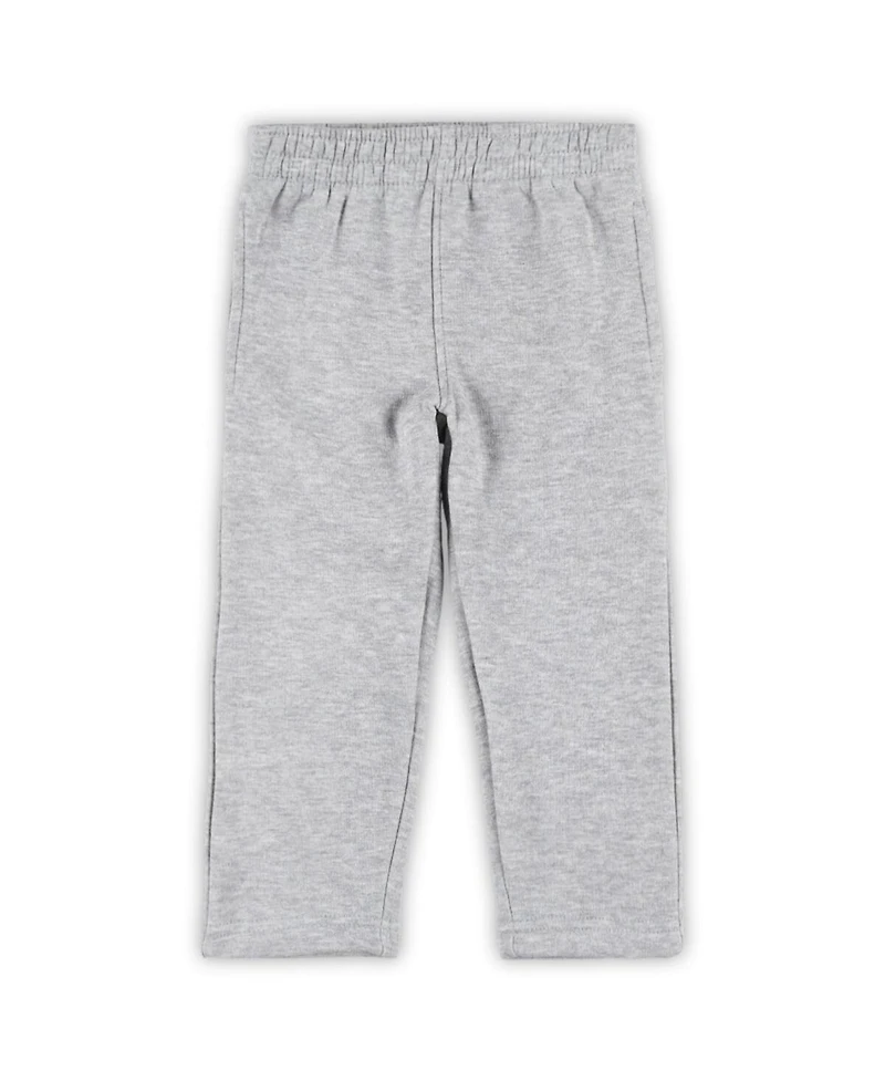 Toddler Boys and Girls Red, Gray Los Angeles Angels Play-By-Play Pullover Fleece Hoodie Pants Set