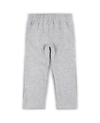 Toddler Boys and Girls Red, Gray Los Angeles Angels Play-By-Play Pullover Fleece Hoodie Pants Set
