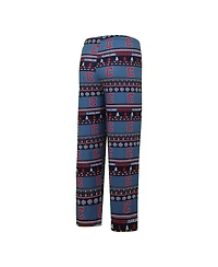 Men's Concepts Sport Navy Cleveland Guardians Knit Ugly Sweater Long Sleeve Top and Pants Set
