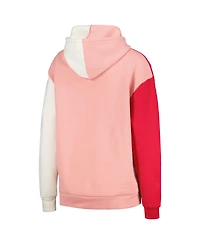 Women's Gameday Couture Scarlet Nebraska Huskers Hall of Fame Colorblock Pullover Hoodie