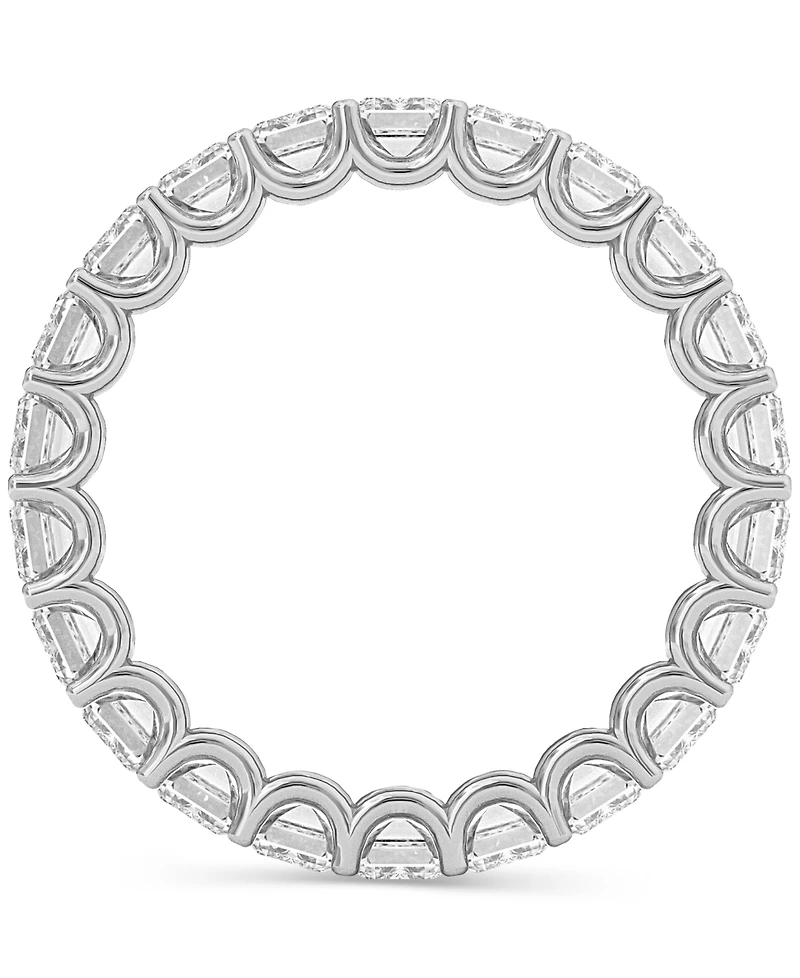 Diamond Emerald-Cut Eternity Band (4 ct. t.w.) Platinum or 14k Gold