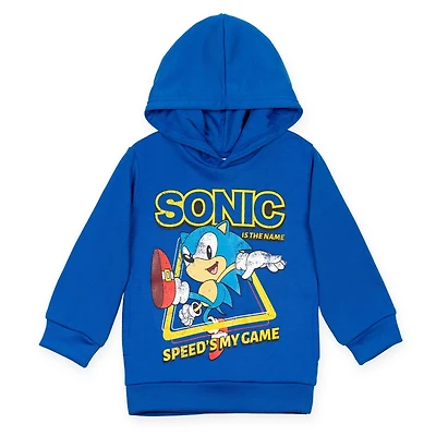 Sega Toddler Boys Sonic the Hedgehog Tails Knuckles Hoodie to