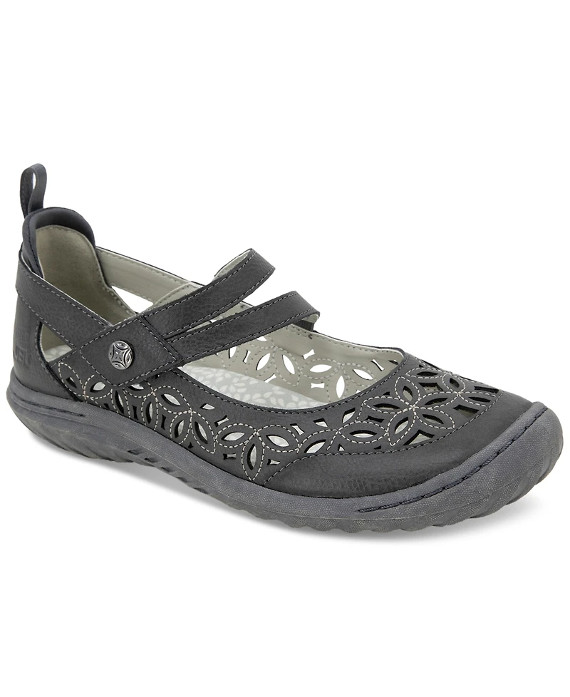 Jbu Women's Bellerose Encore Casual Mary Jane Flats