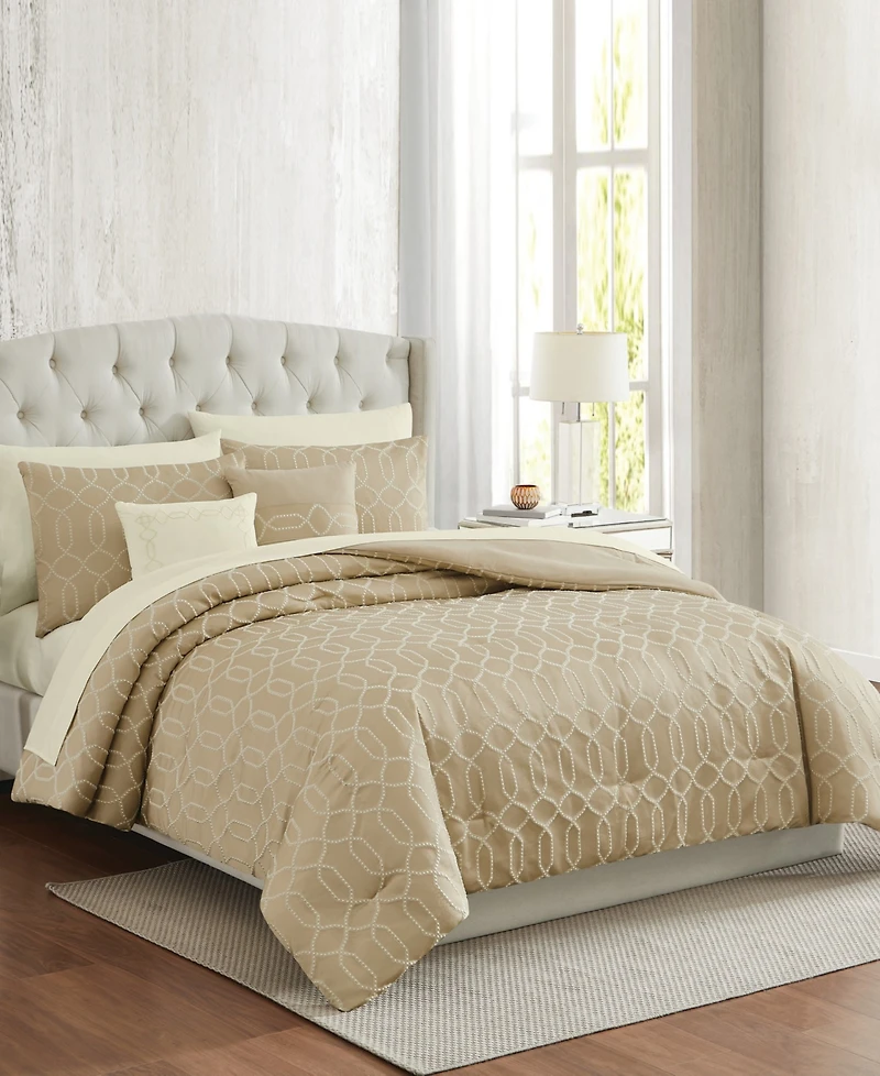 Pem America Victoria Geo 9 Piece Comforter Set