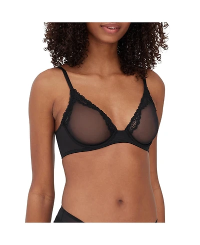 Women's Passion Mesh Unlined Underwire Bra
