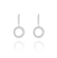Cubic Zirconia Dangle Earrings for Women