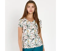 Calypsa Women's V-Neck Adele Swim Top