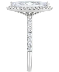 Grown With Love Igi Certified Lab Grown Diamond Marquise Halo Engagement Ring (2-1/2 ct. t.w.) in 14K White Gold