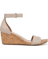 Naturalizer Women's Areda Ankle Strap Wedge Sandals