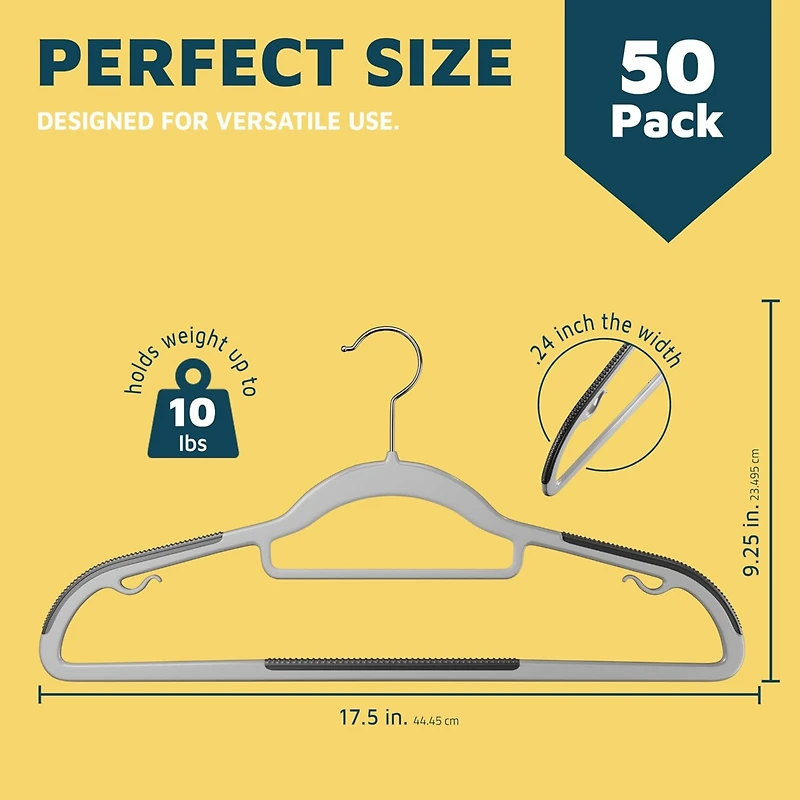 Bakken- Swiss Plastic Clothes Hanger Set