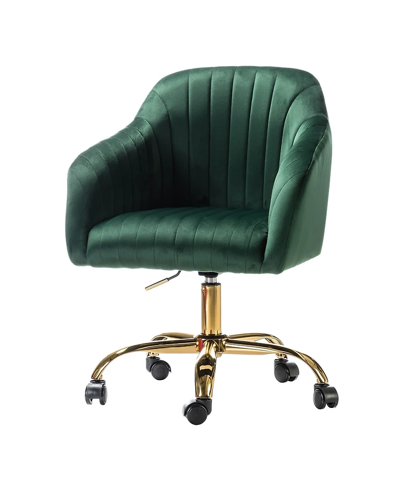 Velvet Home Office Desk Chair Height Adjustable