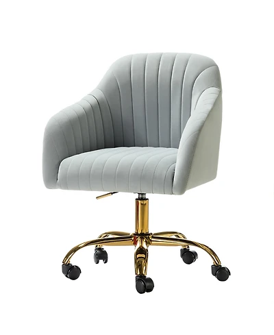 Velvet Home Office Desk Chair Height Adjustable