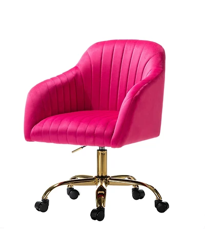 Velvet Home Office Desk Chair Height Adjustable