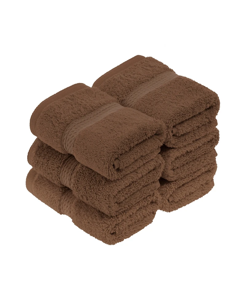 Superior 100% Egyptian Cotton 6-Pc Face Towel Set
