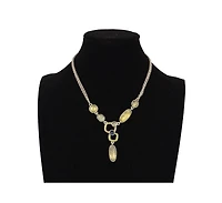 Kristin Statement Necklace With Colorful Crystal