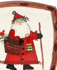 Old St. Nick Outdoorsman Square Platter