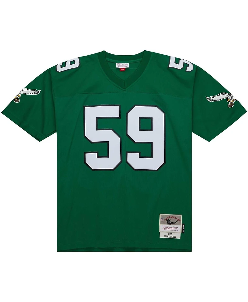 Men's Mitchell & Ness Seth Joyner Kelly Green Philadelphia Eagles Legacy Replica Jersey
