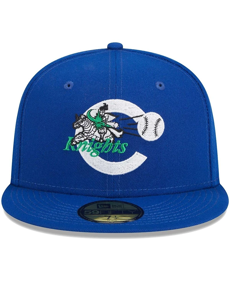 Men's New Era Blue Charlotte Knights Theme Nights 1992 59FIFTY Fitted Hat