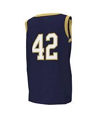 Big Boys Under Armour #42 Navy Notre Dame Fighting Irish Replica Basketball Jersey