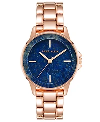 Anne Klein Women's Quartz Rose Gold-Tone Alloy Watch, 30mm