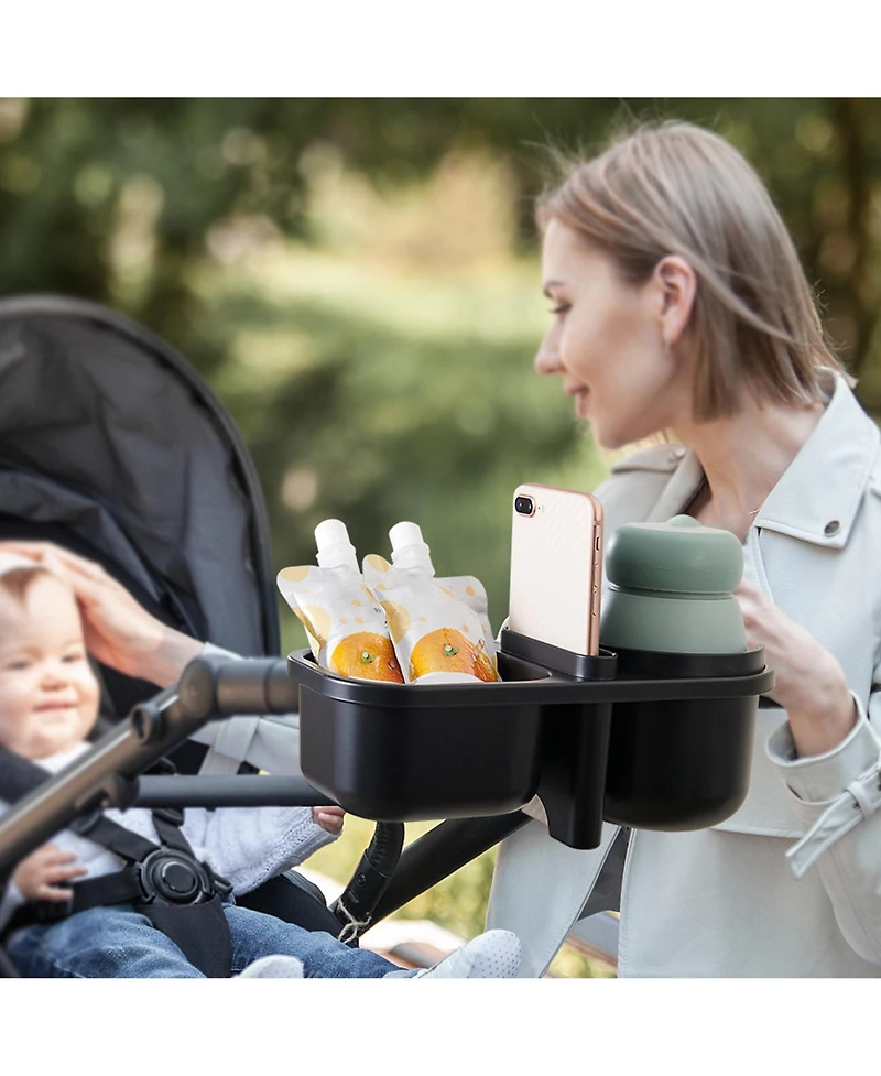 Sunveno Universal Stroller Cup, Snack, and Phone Holder