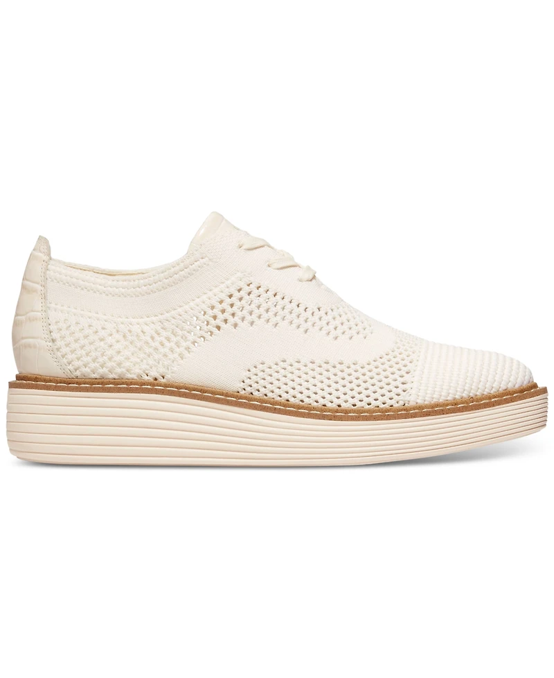 Cole Haan Women's OriginalGrand Stitchlite Platform Oxfords